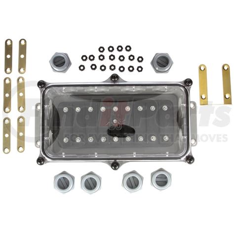 truck lite junction boxes|12 terminal junction box.